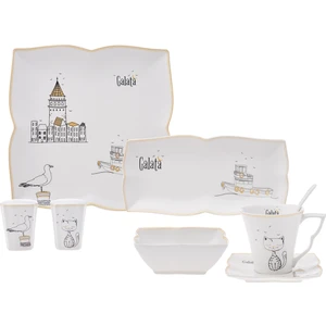 Galata 32 Parça 6 Kişilik Kahvaltı/servis Takımı