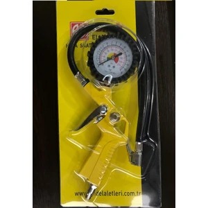 Saatli Lastik Şişirme Tabancası