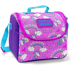 Coral High Kids Mor Açık Pembe Thermo Beslenme Çantası 22734