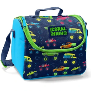Coral High Kids Lacivert Araba Desenli Thermo Beslenme Çantası 22736