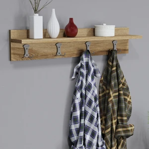 Mobilya 80 cm Duvar Askılık Çam