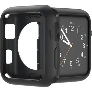 Apple Watch Uyumlu 7 45 mm Önü Açık Tasarım Mat Silikon Kılıf