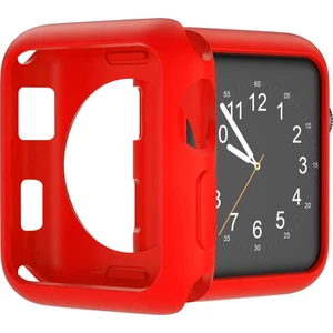 Apple Watch Uyumlu 7 45 mm Önü Açık Tasarım Mat Silikon Kılıf