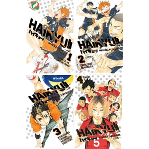 Gerekli Şeyler Yayıncılık Haikyu Manga Seti 1-2-3-4 Ciltler Haruichi Furudate Ciltsiz