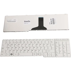 Toshiba Satellite C660-2MP Notebook Klavye Beyaz