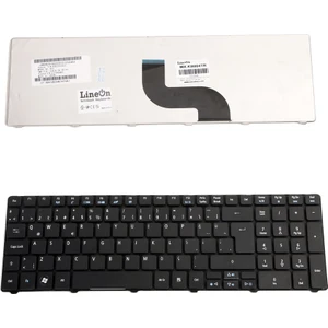 Acer Aspire 7750 7750G Klavye Turş Takımı Siyah Türkçe