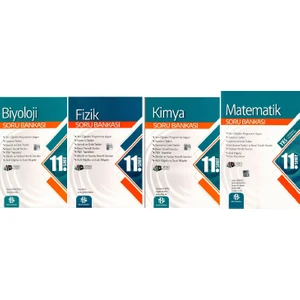Bilgi Sarmal Yayınları 11. Sınıf Sarmal Soru Bankası Biyoloji - Fizik -Kimya-Matematik