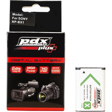 Pdx Sony BX1 Batarya Pil 1300mAh ZV-1,RX100M7,BC-TRX,RX1RM2