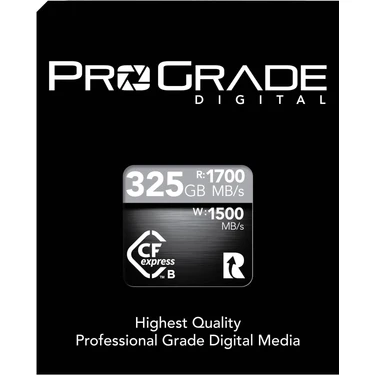 Prograde Digital 325GB Cfexpress 2.0 Type B Cobalt Hafıza Fiyatı