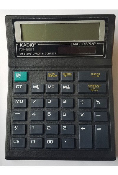 Kadio KD-6001 Hesap Makinası