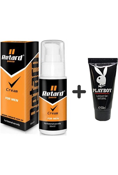 Retard Long Time Cream Geciktrci Krem + 50ML Lubricant Jel