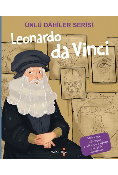 Ünlü Dahiler Serisi Leonardo Da Vinci - Igeo Studio