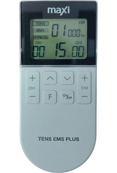 Maxi Şarjlı Tens Ems Plus Cihazı 8 Elektrotlu