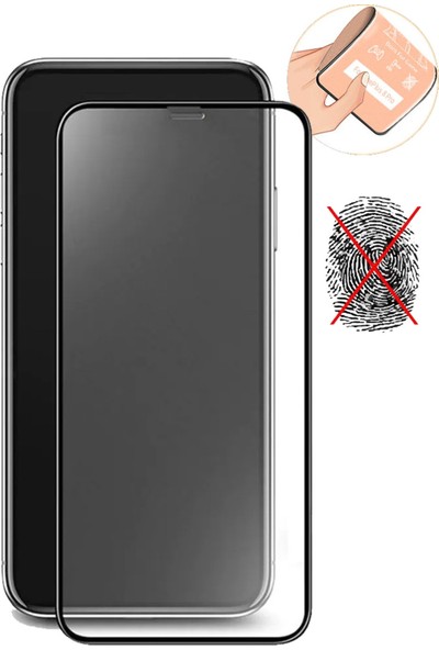 Arazon Xiaomi Redmi Note 8 Pro Uyumlu Tam Kaplayan 9d Nano Mat Seramik Esnek Ekran Koruyucu