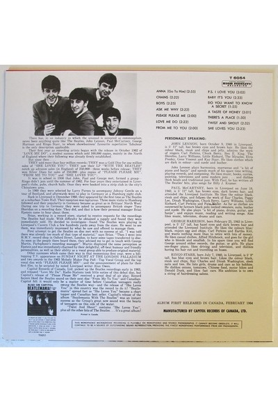 The Beatles – Twist And Shout (Sıfır Plak)
