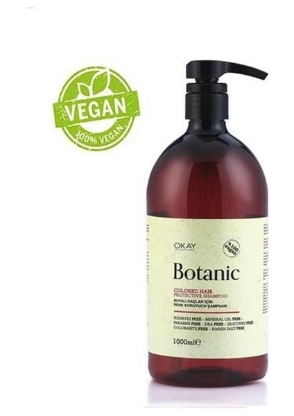 Botanic Boyalı Saçlar Için Renk Koruyucu Şampuan 1000 ml