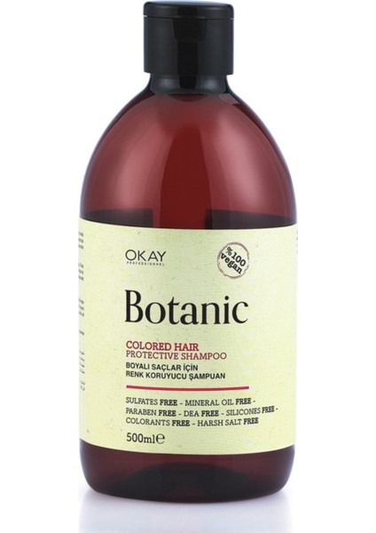 Botanic Boyalı Saçlar Için Renk Koruyucu Şampuan 500 ml fiyatları