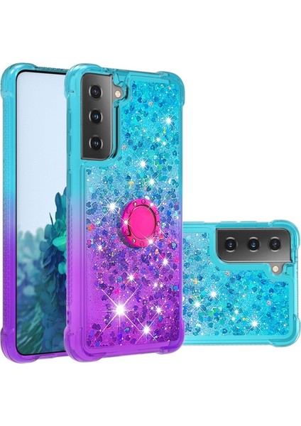 Samsung Galaxy S21 Parıltılı Tpu Telefon Kılıfı (Yurt Dışından)