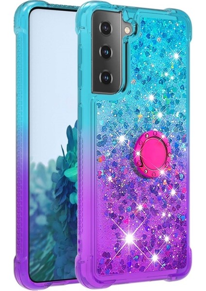 Samsung Galaxy S21 Parıltılı Tpu Telefon Kılıfı (Yurt Dışından) modelleri