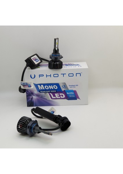 Hb4 9006 LED Xenon Oto Ampulü Photon Mono 2plus Çnr Otomotiv Yedek Parça Aksesuar
