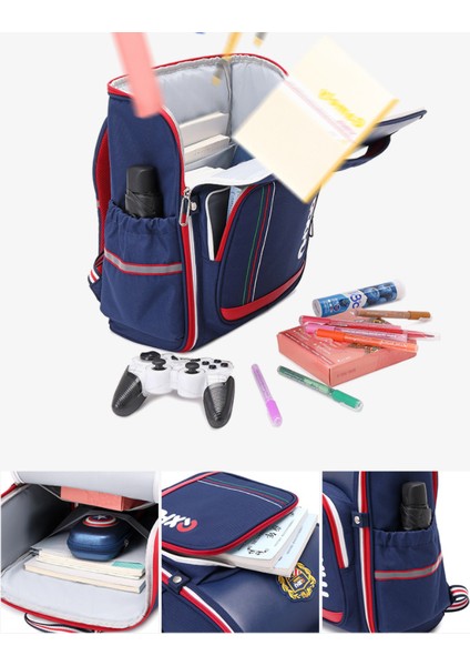 Unicorn Desen Baskılı Çocuk Öğrenci Sırt Çantası - Lacivert (Yurt Dışından) fiyatları