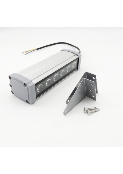 LED Aydınlatma Wall Washer Duvar Boyama 20 cm 6W Rgb Kumandalı