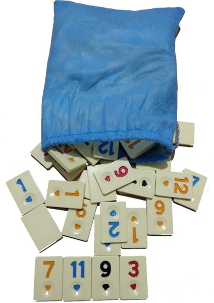 Okey Taşı Yedek Okey Taşı Bez Torbalı 1. Melamin fiyatları