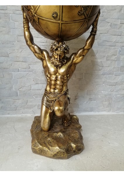 Dünyayı Taşıyan Atlas Büyük Boy Heykel modelleri