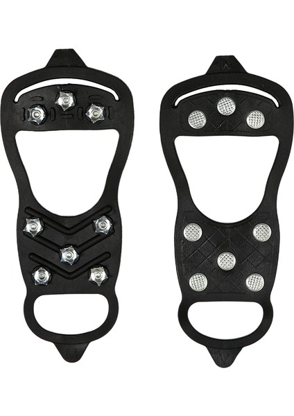 Ayakkabı Buz Kıvrımaları Çelikli Elastik Kauçuk (Yurt Dışından)