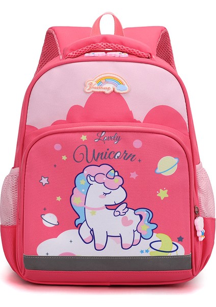 Anaokulu Okul Çantası Çocuk Büyük Sınıf Okul Öncesi Çocuk Karikatür Timsah Unicorn Çocuk Sırt Çantası Omuz Çantası (Yurt Dışından)