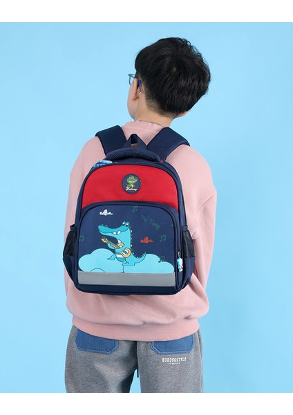 Anaokulu Okul Çantası Çocuk Büyük Sınıf Okul Öncesi Çocuk Karikatür Timsah Unicorn Çocuk Sırt Çantası Omuz Çantası (Yurt Dışından) modelleri