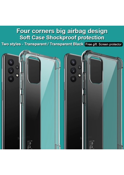 Imak Samsung Galaxy A32 Için Esnek Tpu Telefon Kılıfı (Yurt Dışından)