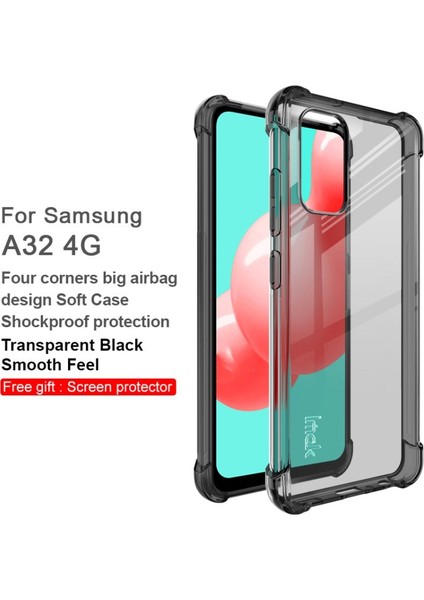 Imak Samsung Galaxy A32 Için Esnek Tpu Telefon Kılıfı (Yurt Dışından)