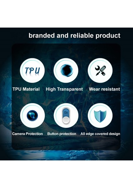 Imak Samsung Galaxy A22 Için Yumuşak Tpu Telefon Kılıfı (Yurt Dışından)