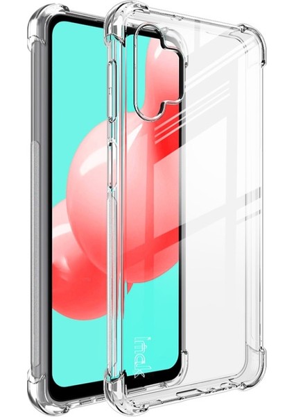 Imak Samsung Galaxy A32 Için Darbeye Dayanıklı Tpu Telefon Kılıfı + Ekran Koruyucu Film (Yurt Dışından)