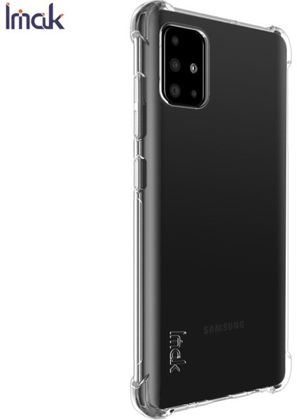 Imak Samsung Galaxy A51 Için Darbeye Dayanıklı Tpu Telefon Kılıfı + Ekran Filmi (Yurt Dışından)