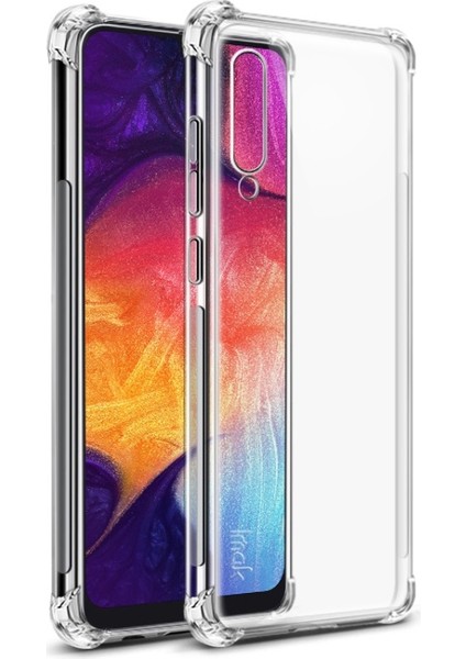 Imak Samsung Galaxy A50 Için Yumuşak Tpu Telefon Kılıfı + Ekran Koruyucu (Yurt Dışından)