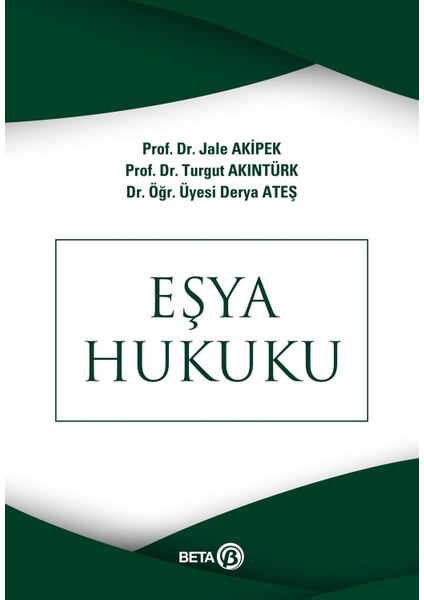 Eşya Hukuku