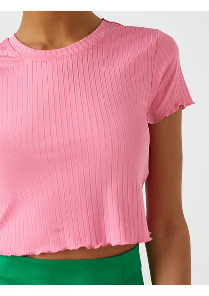 Kadın Bisiklet Yaka Kısa Kollu Tişört indirimleri