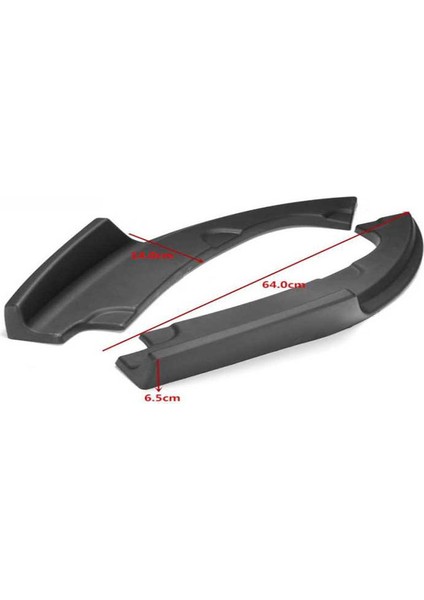 Honda Cıvıc Fc5 2016-2020 Arka Çıkıntılı Flap Pıano Black