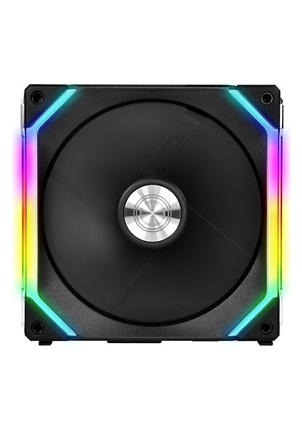 Lıan Lı Unı Fan SL120 Black 3X120 mm Rgb Siyah Modüler Kasa Fanı