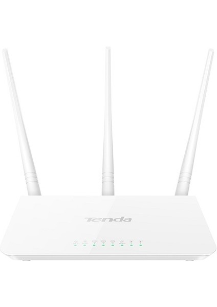 F3 4 Port Wifi-N 300MBPS Router/a.poınt 3 Anten