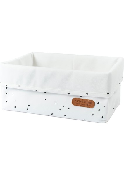 Organizer Sepet Bebek Cosmos Beyaz Pamuk 25X16 cm fiyatları