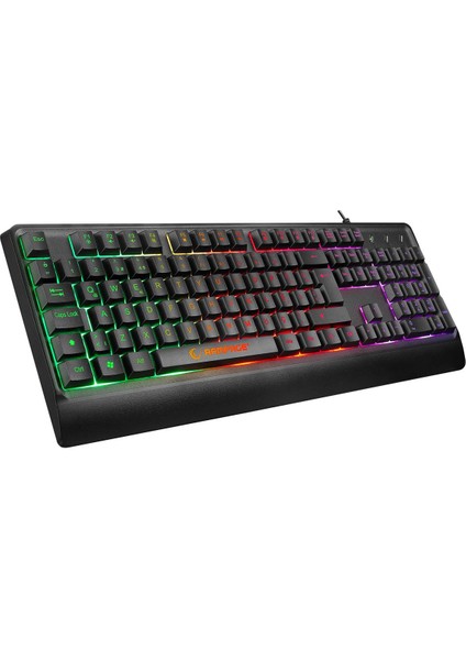 Km-99 Dobble Rainbow Backlight 6d Tuşlu 6400DPI Gaming Klavye + Mouse Set