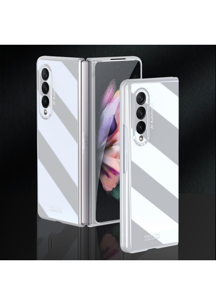 Samsung Galaxy Z Fold3 5g Uyumlu Katlanır Uv Telefon Kılıfı - Beyaz (Yurt Dışından)