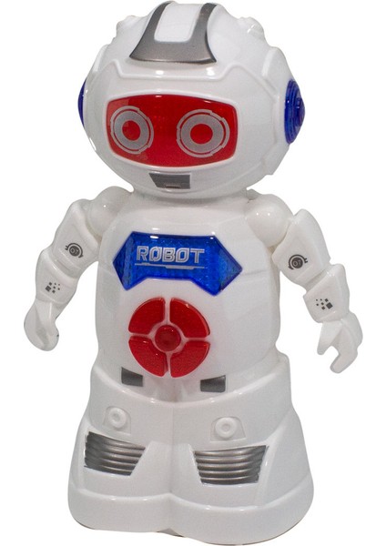 Oyuncak Robot Koruma Robotu Işıklı Türkçe Sesli