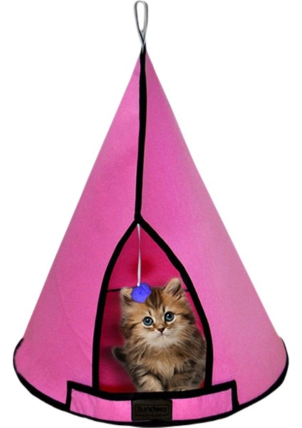 Cat Tower Kedi Yuvası Evi Köpek Yatağı Kulübesi Minderi Evcil Hayvan Pet Çadırı Yuva