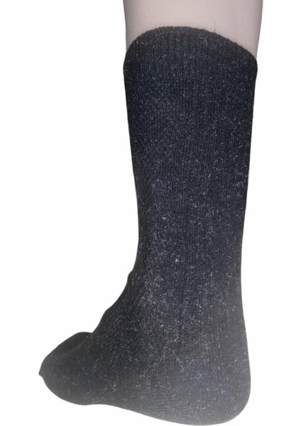 12 Adet Erkek Büyük Numara Ayağı Sıkmayan Özel Lastikli Lambswool ( Koyun Yünü ) Termal Çorap fiyatları