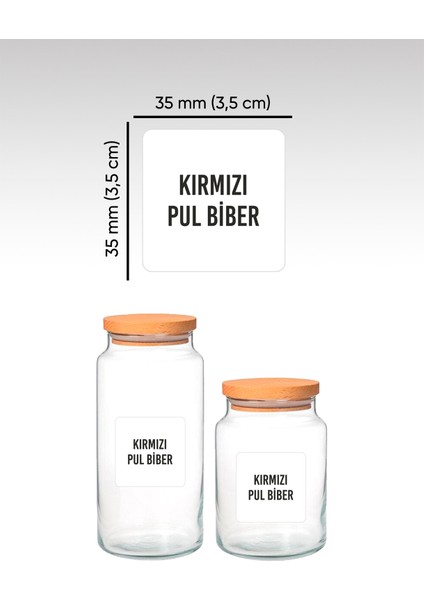 216 Adet Kare-Yıkanabilir Baharat-Bakliyat-Kuruyemiş-Bitki-Çay-Kahve Kavanoz Etiket sticker fiyatları