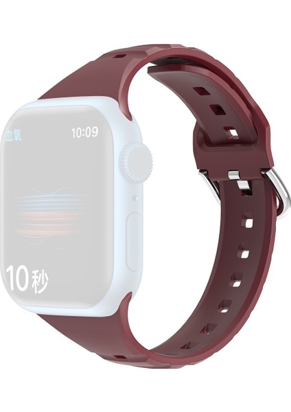 Silikon Küçük Bel Watch Uyumluband Apple Watch Uyumlu Series 7 45MM/6&SE&5&4 44MM/3&2&1 42MM (Yurt Dışından)